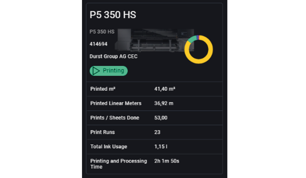 Durst digital printing