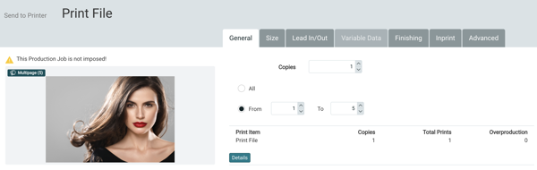 Durst digital printing