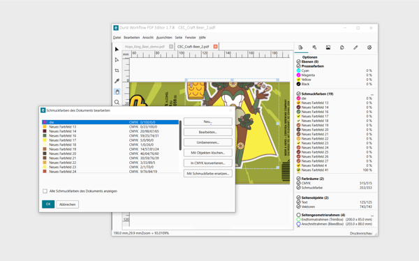Durst digital printing