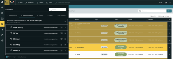 Durst digital printing