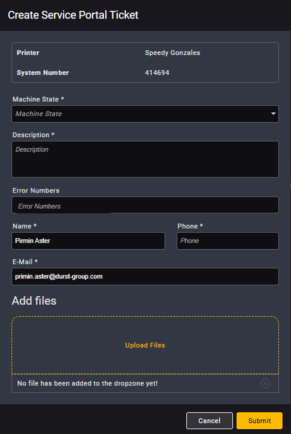 Durst digital printing
