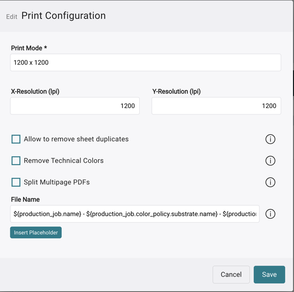 Durst digital printing