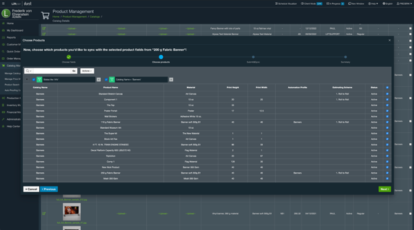 Durst digital printing