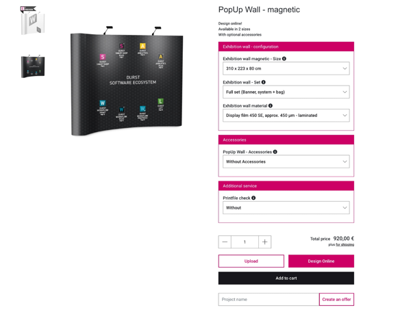 Durst digital printing