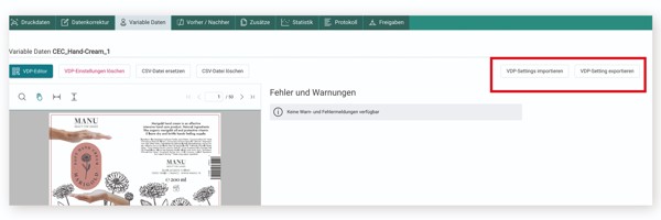 Durst digital printing