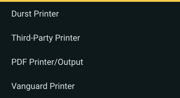 Durst digital printing