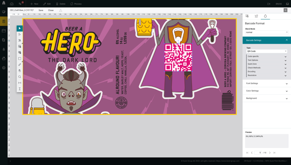 Durst digital printing