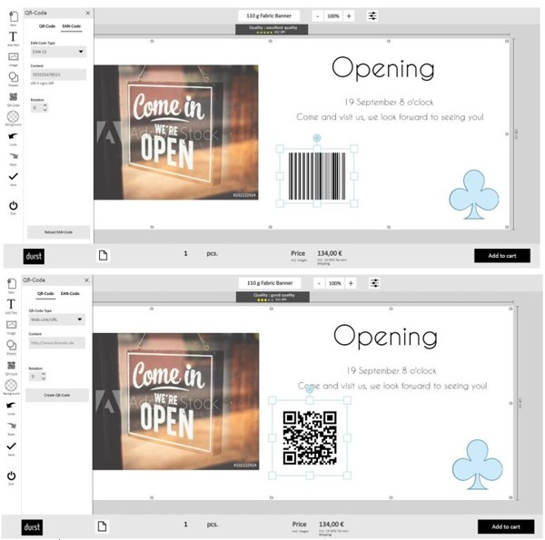 Durst digital printing