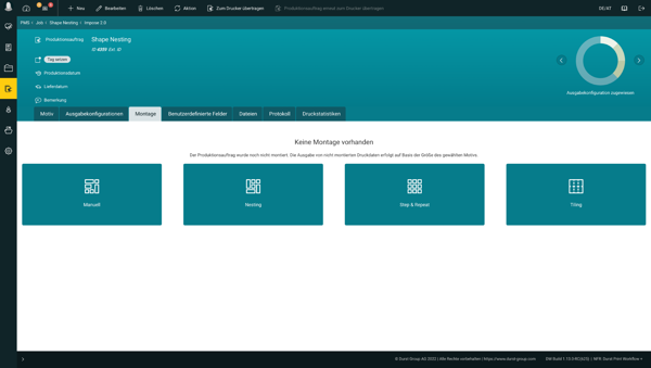 Durst digital printing
