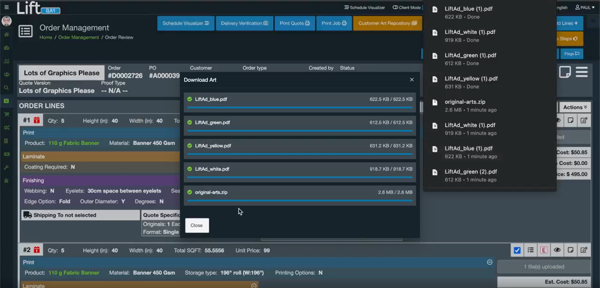 Durst digital printing