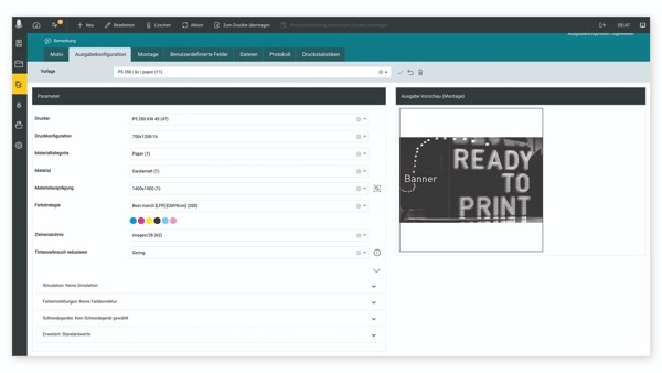 Durst digital printing